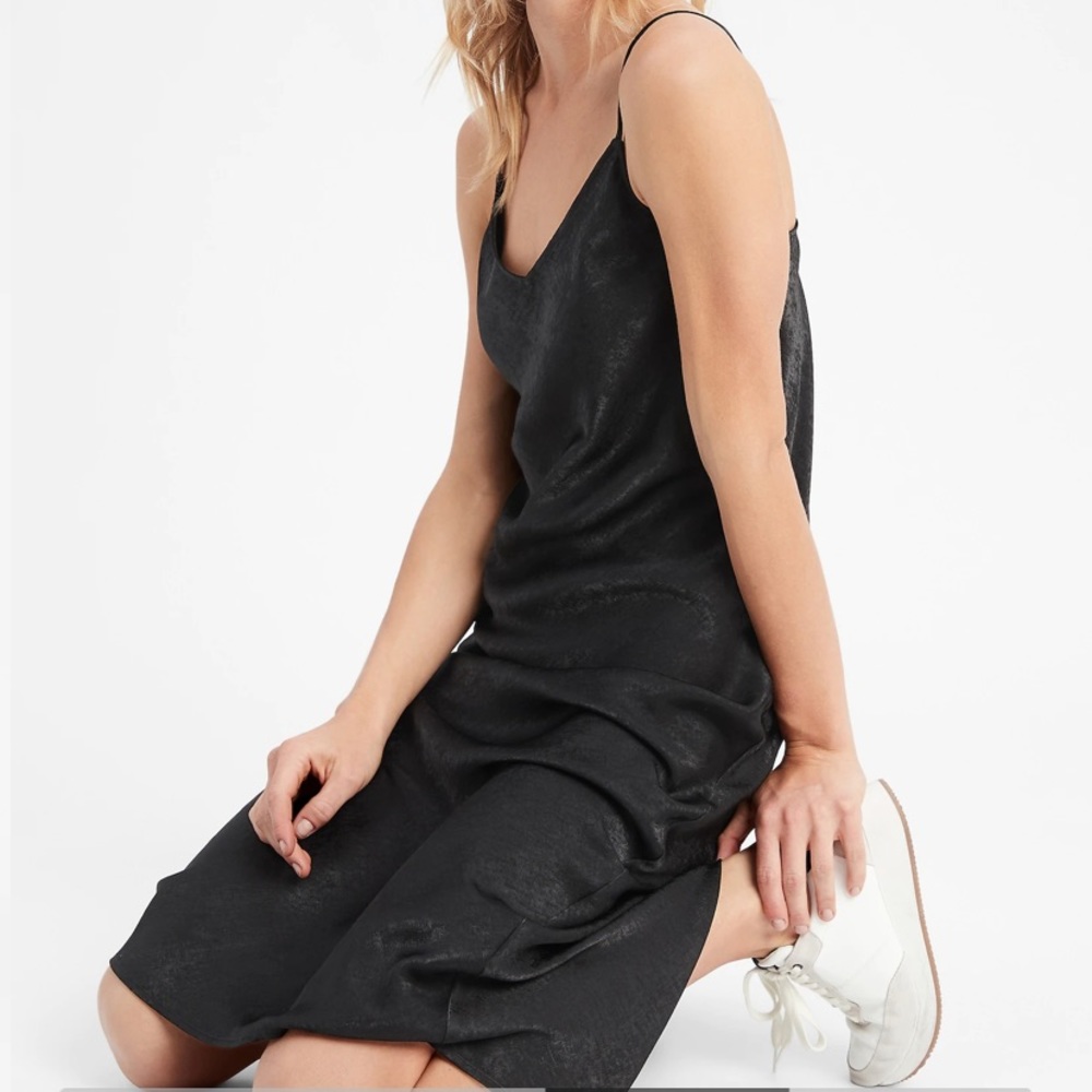 Black Slip Dress